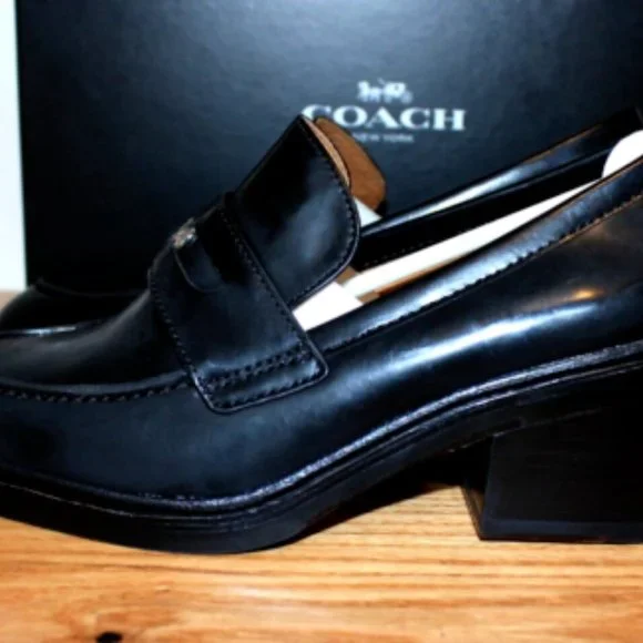 COPY - NWT COACH Heath Box Calf, Leather, Sizes 9 & 8, Great for Work, Auth. In… - Picture 6 of 8